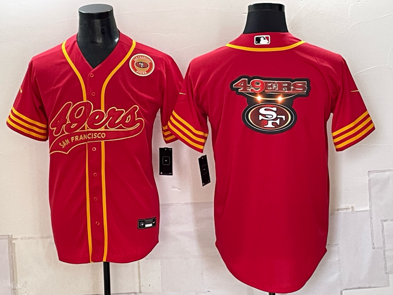 Men 2026 Nike San Francisco 49ers blank red NFL Jersey 0924005->san francisco 49ers->NFL Jersey